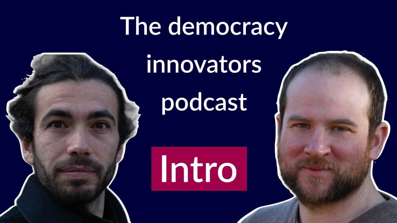 Introducing the democracy innovators podcast: The future of democracy, governance and technology cover art