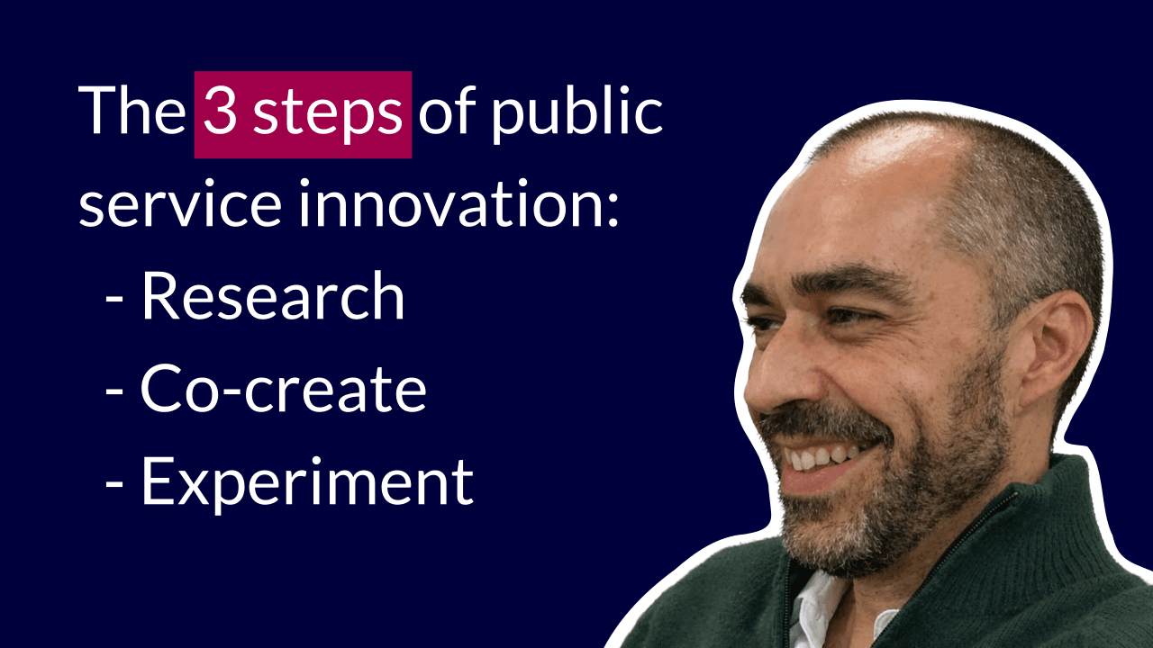 Jorge Lagarto about LabX and human centric design in the public sector cover art