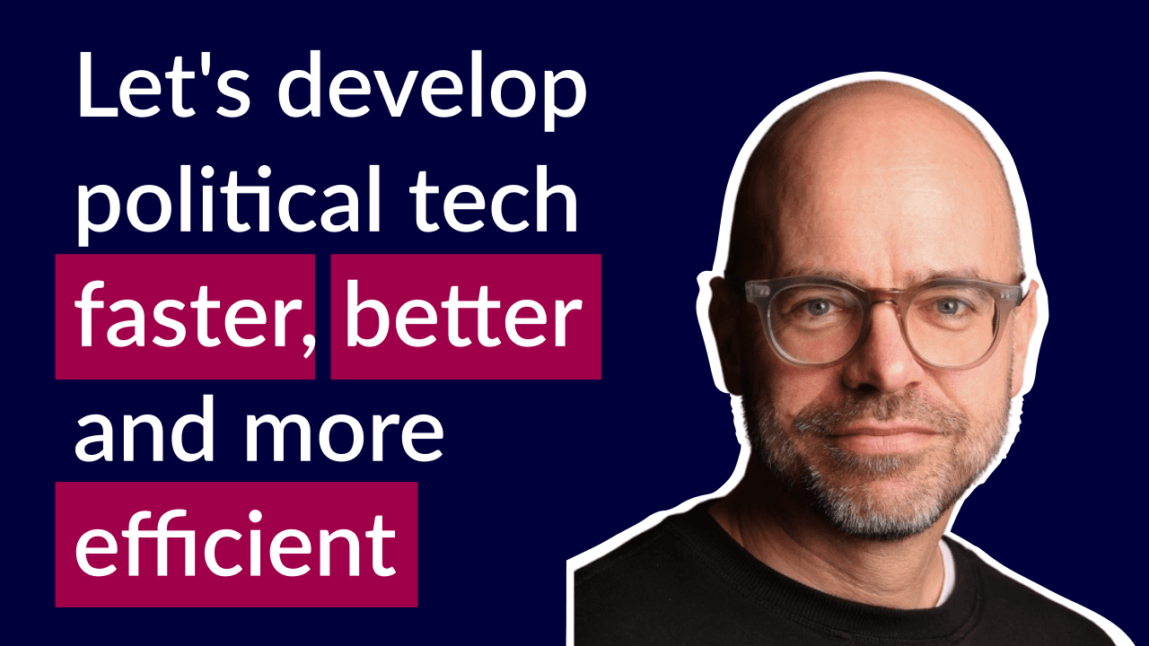 Josef Lentsch about the Political Tech Summit and huge potential in digitally assisted democracy cover art