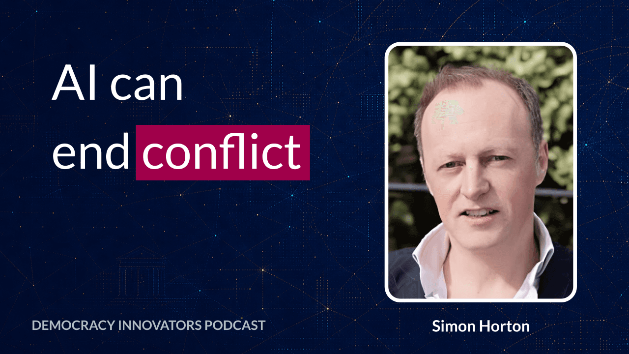 Simon Horton on Negotiation, Conflict Resolution, and How AI Can Help End War cover art