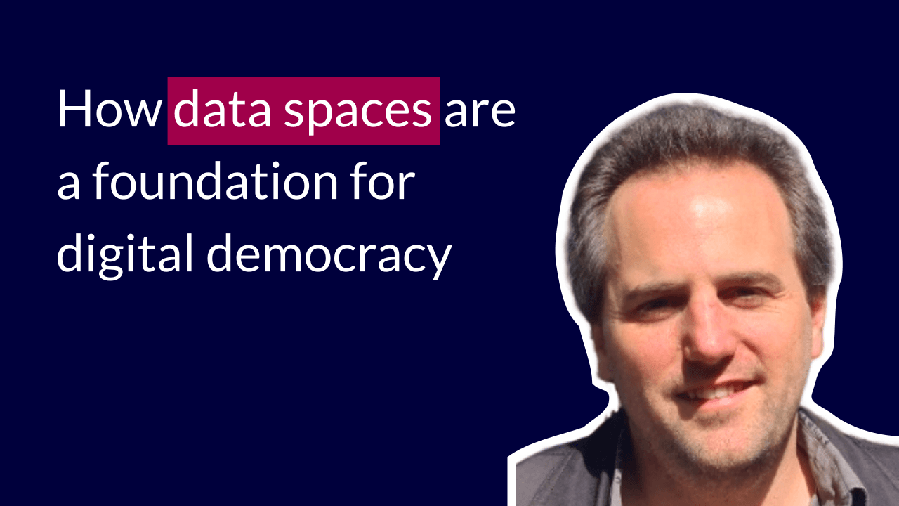 Sylvain Le Bon from Startin'blox about Data Spaces, Democracy and Interoperability cover art