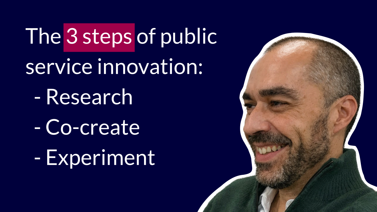 Jorge Lagarto about LabX and human centric design in the public sector