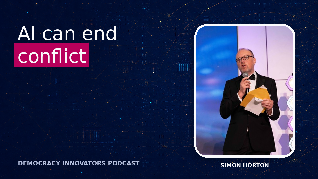 Simon Horton on Negotiation, Conflict Resolution, and How AI Can Help End War