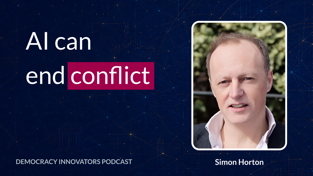 Simon Horton on Negotiation, Conflict Resolution, and How AI Can Help End War