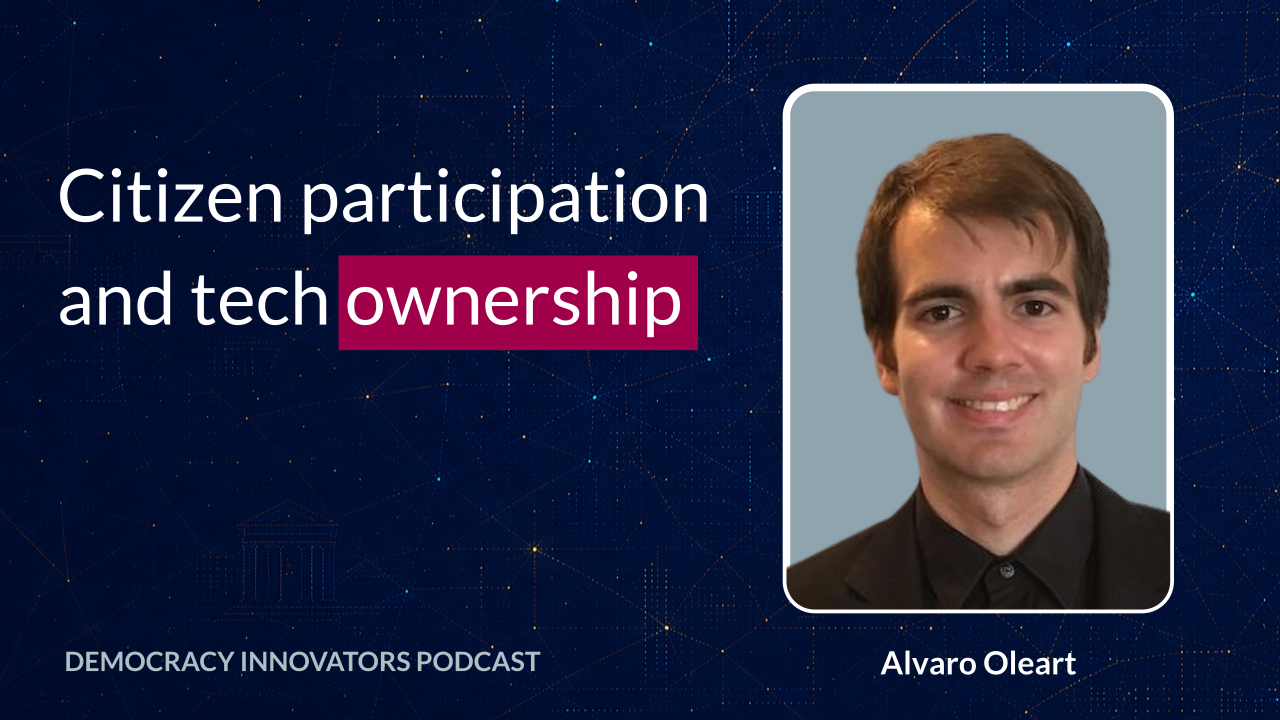 Alvaro Oleart on the instrumentalisation of EU participation processes & limits of AI for democracy