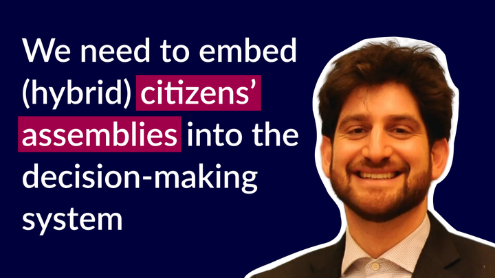 Jonathan Moskovic about the future of deliberative citizen participation